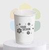 Bicchieri di carta personalizzati con logo | Horeca Printing Lab