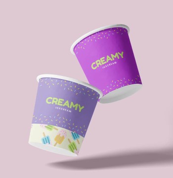 Bicchieri di carta personalizzati con logo | Horeca Printing Lab