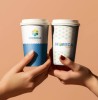 Bicchieri di carta personalizzati con logo | Horeca Printing Lab