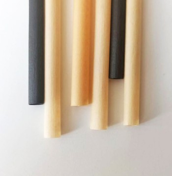 Cannucce ecologiche in fibra di legno | Horeca Printing Lab