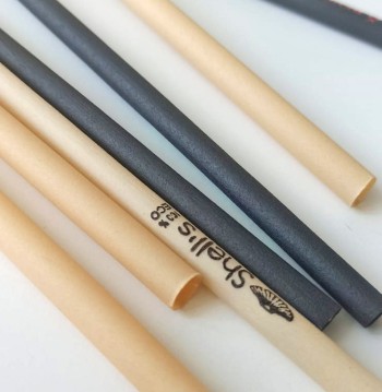 Cannucce ecologiche in fibra di legno | Horeca Printing Lab