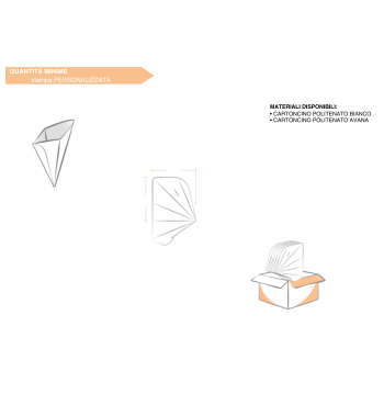 CONI in cartoncino da allestire
