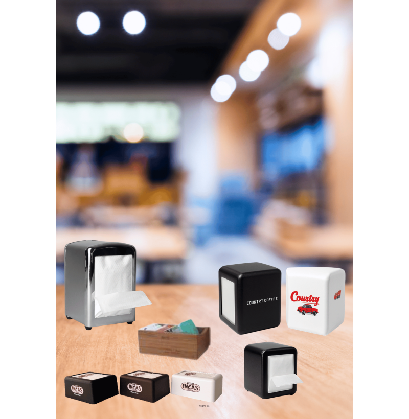 Porta tovaglioli 17x17